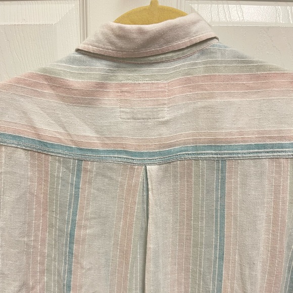 Rails Charlie Button Down in Marbella Stripe - Picture 8 of 11